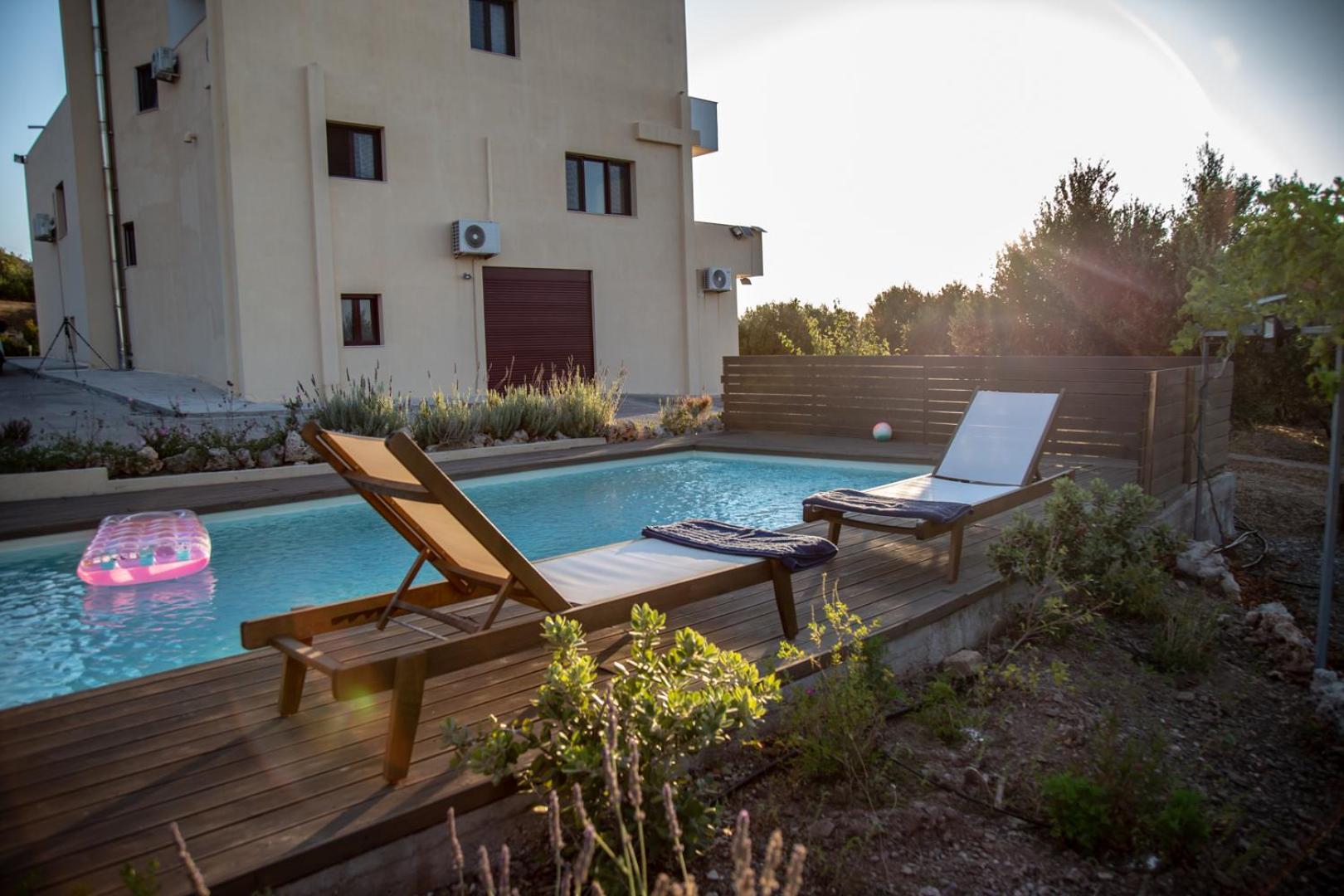 Sitia Poolside Gem - Crete'S Fuego Sagrado Apartment ภายนอก รูปภาพ