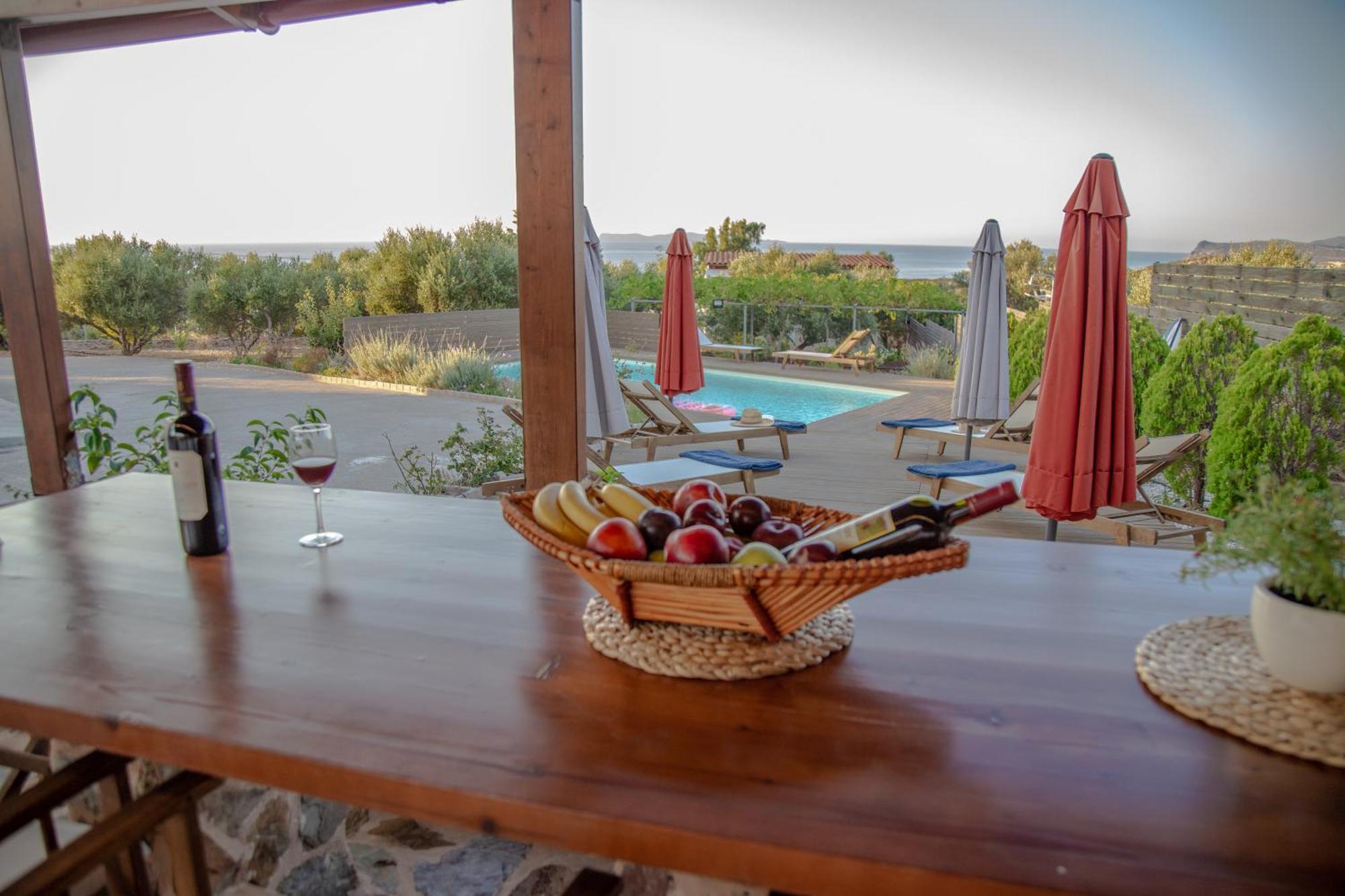 Sitia Poolside Gem - Crete'S Fuego Sagrado Apartment ภายนอก รูปภาพ